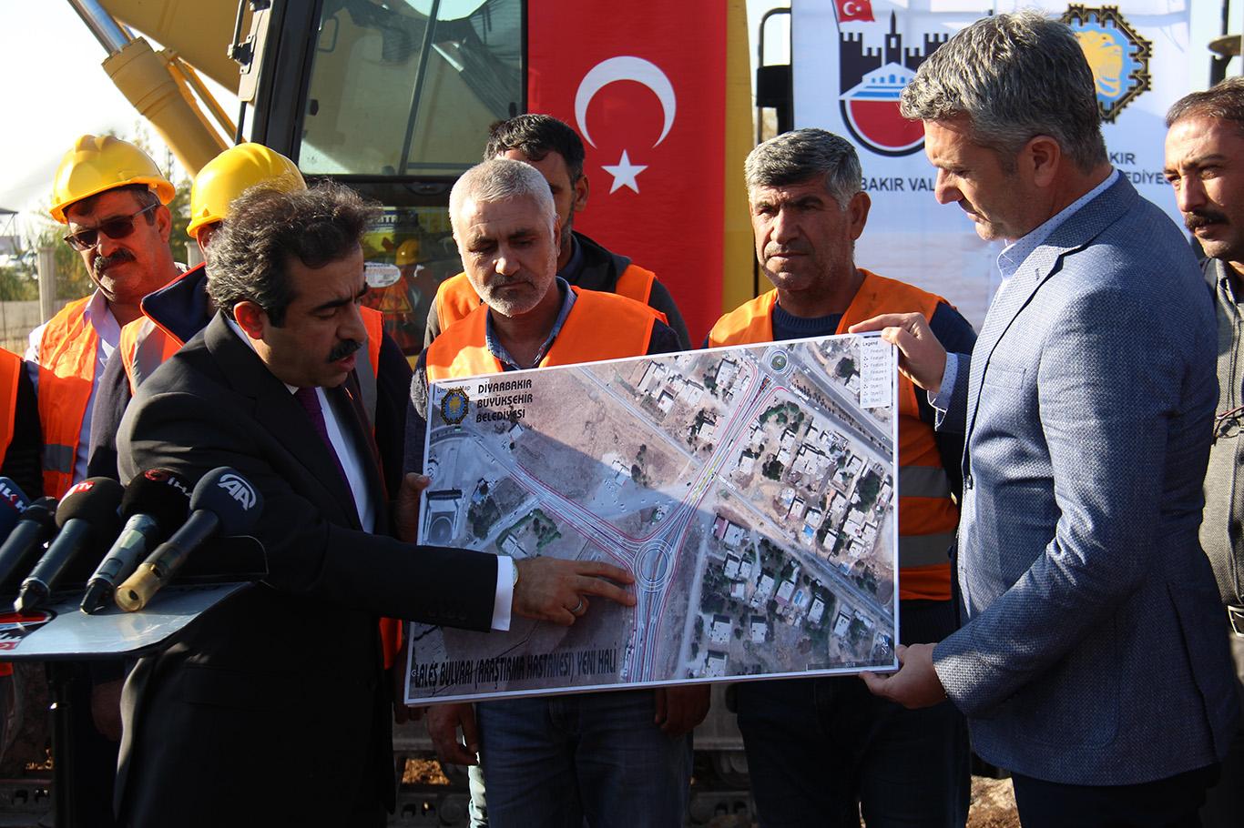 İLKHA'nın gündeme getirdiği hastane kavşağında çalışmalara başlandı İLKHA'nın gündeme getirdiği hastane kavşağında çalışmalara başlandı